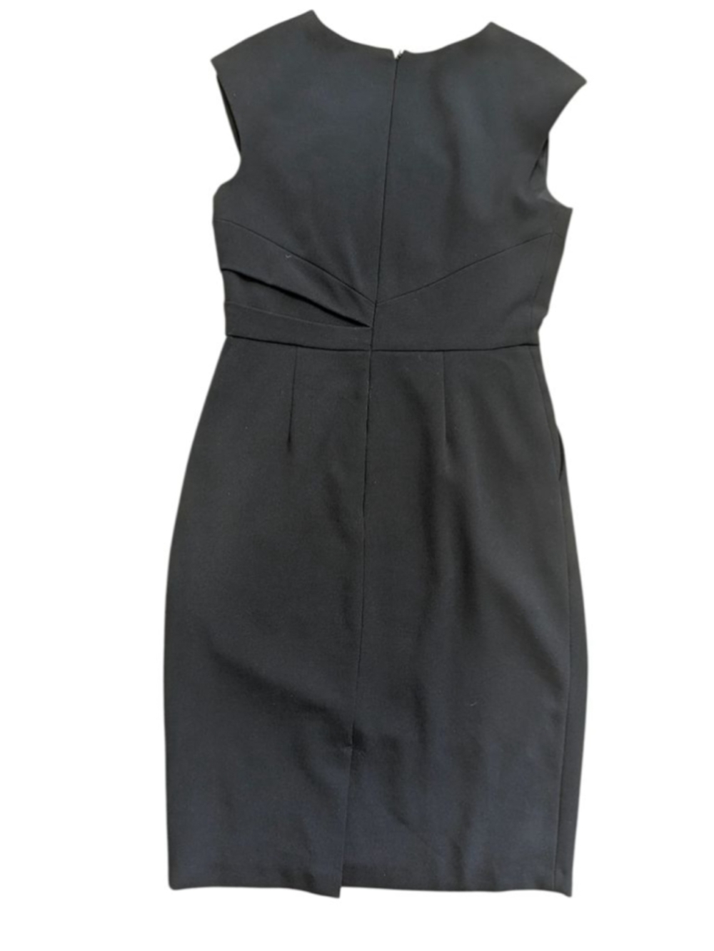 Adrianna Papell Black Sheath Dress Size 8 - Picture 3 of 13
